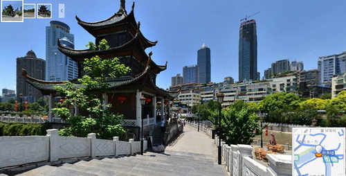 貴陽街景實(shí)景地圖